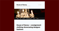 Desktop Screenshot of houseofsavoy.ca